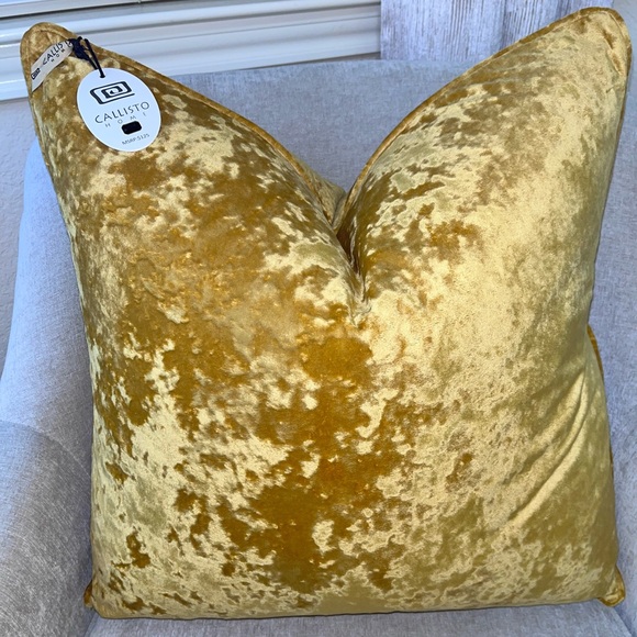 1-NET CALLISTO HOME VELVET DECORATIVE PILLOWS (Read description for details)